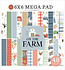 On The Farm 6x6 Inch Cardmakers Mega Pad (CBOTF422031)