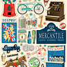 Carta Bella Mercantile Chipboard Accents (CBM423021)