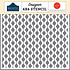 Mercantile Stencil Groovy Squiggles (CBM423035)