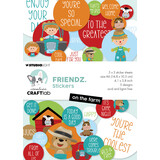 Creative Craftlab Friendz Stickers On The Farm (CCL-FR-STIC38) (DISCONTINUED)