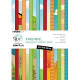 Creative Craftlab Friendz Design Paper Pad On The Farm (CCL-FR-DPP308) (DISCONTINUED)