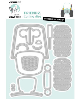 Creative Craftlab Friendz Cutting Die Accessoires Tractor (CCL-FR-CD995) (DISCONTINUED)