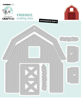 Creative Craftlab Friendz Cutting Die Accessoires Barn (CCL-FR-CD994) (DISCONTINUED)