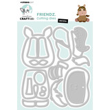 Creative Craftlab Friendz Cutting Die Dennis (CCL-FR-CD993) (DISCONTINUED)