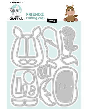 Creative Craftlab Friendz Cutting Die Dennis (CCL-FR-CD993) (DISCONTINUED)