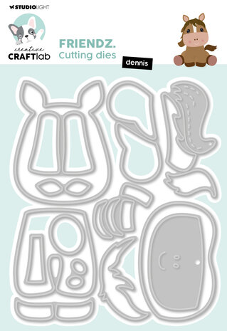 Creative Craftlab Friendz Cutting Die Dennis (CCL-FR-CD993) (DISCONTINUED) Creative Craftlab Friendz Cutting Die Dennis (CCL-FR-CD993) (DISCONTINUED)
