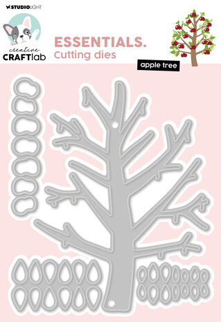Creative Craftlab Apple Tree Essentials Cutting Die (CCL-ES-CD990) (DISCONTINUED) Creative Craftlab Apple Tree Essentials Cutting Die (CCL-ES-CD990) (DISCONTINUED)
