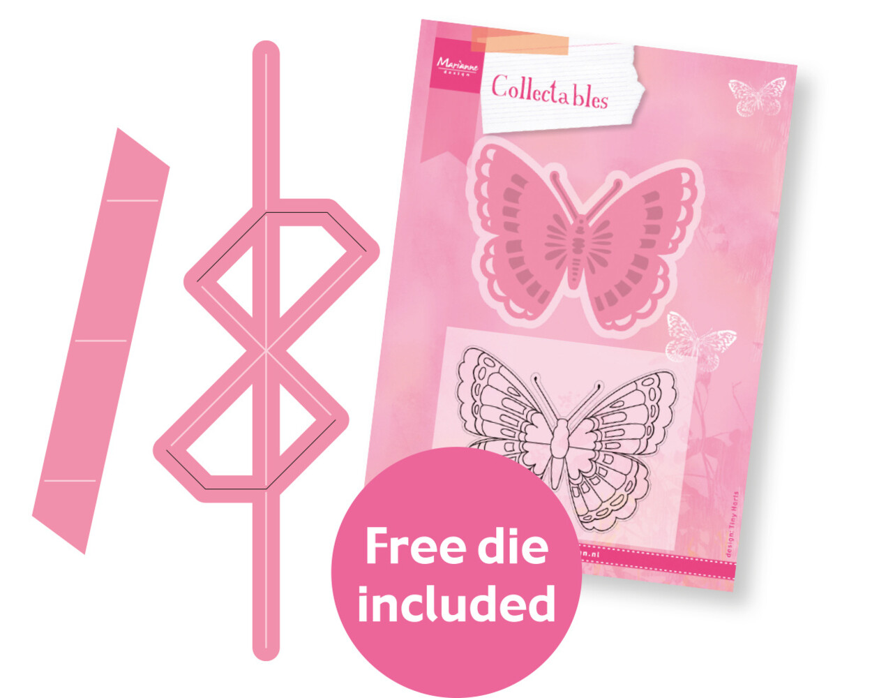 Marianne Design Collectables Pop & Twist Butterfly (COL1563) Marianne Design Collectables Pop & Twist Butterfly (COL1563)