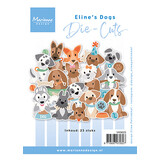 Marianne Design Die-cuts Eline's Dogs (VK9623) (DISCONTINUED)