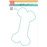Marianne Design Craft Stencil by Marleen Dog Bone (PS8181)
