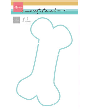 Marianne Design Craft Stencil by Marleen Dog Bone (PS8181) Marianne Design Craft Stencil by Marleen Dog Bone (PS8181)