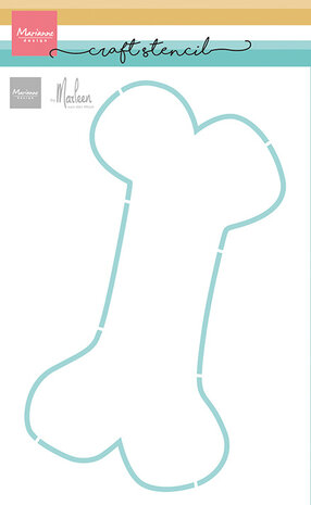 Marianne Design Craft Stencil by Marleen Dog Bone (PS8181) Marianne Design Craft Stencil by Marleen Dog Bone (PS8181)