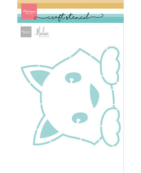 Marianne Design Craft Stencil by Marleen Cat (PS8180)