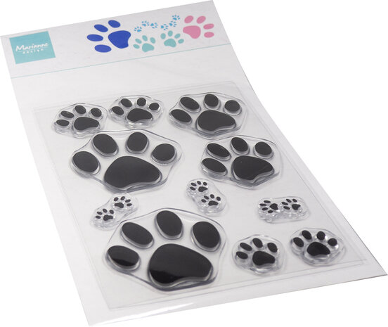 Marianne Design Clear Stamps Paw Prints (CS1171) Marianne Design Clear Stamps Paw Prints (CS1171)