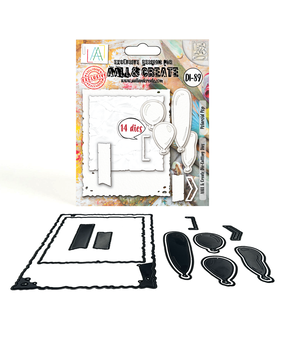 Aall and Create Snippets & Snapshots Die Set Polaroid Pop (AALL-DI-089) Aall and Create Snippets & Snapshots Die Set Polaroid Pop (AALL-DI-089)