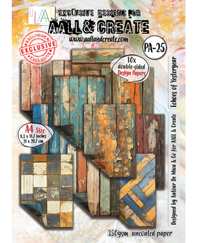 Aall and Create Timber Tints A4 Design Paper Echoes of Yesteryear (AALL-PA-025) Aall and Create Timber Tints A4 Design Paper Echoes of Yesteryear (AALL-PA-025)