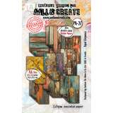 Aall and Create Timber Tints A6 Design Paper Aged Elegance (AALL-PA-027)