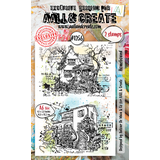 Aall and Create Whimsy Dwellings A6 Stamp Set Homebound (AALL-TP-1256)