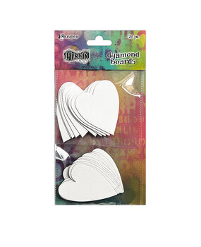 Ranger Dyan Reaveley Dylusions Dyamond Boards - Hearts (20pcs) (DYM86840) Ranger Dyan Reaveley Dylusions Dyamond Boards - Hearts (20pcs) (DYM86840)