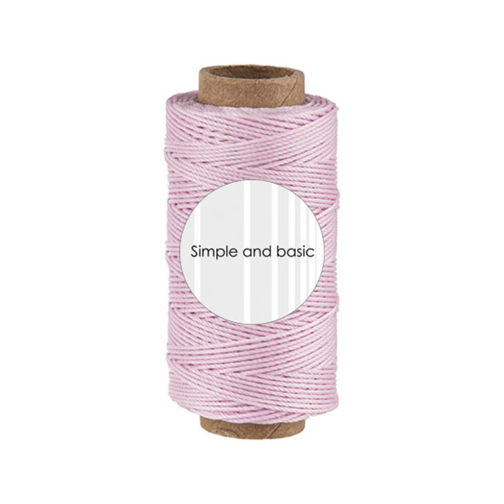 Simple and Basic Pink Candyfloss Polyester Thread 50m (SBA713)