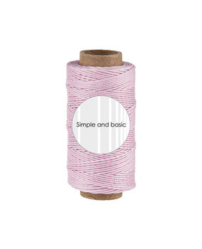 Simple and Basic Pink Candyfloss Polyester Thread 50m (SBA713)