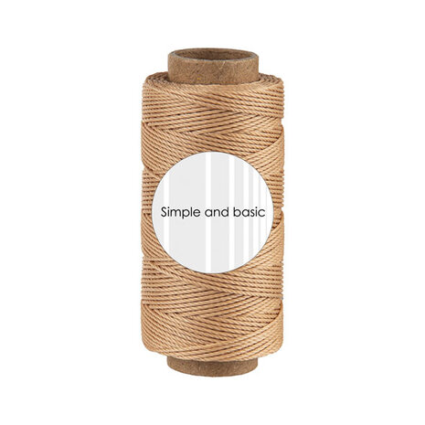 Simple and Basic Salted Caramel Polyester Thread 50m (SBA714)