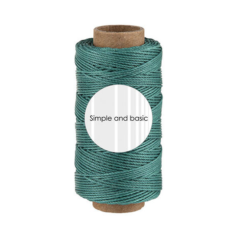 Simple and Basic Botanical Green Polyester Thread 50m (SBA715)