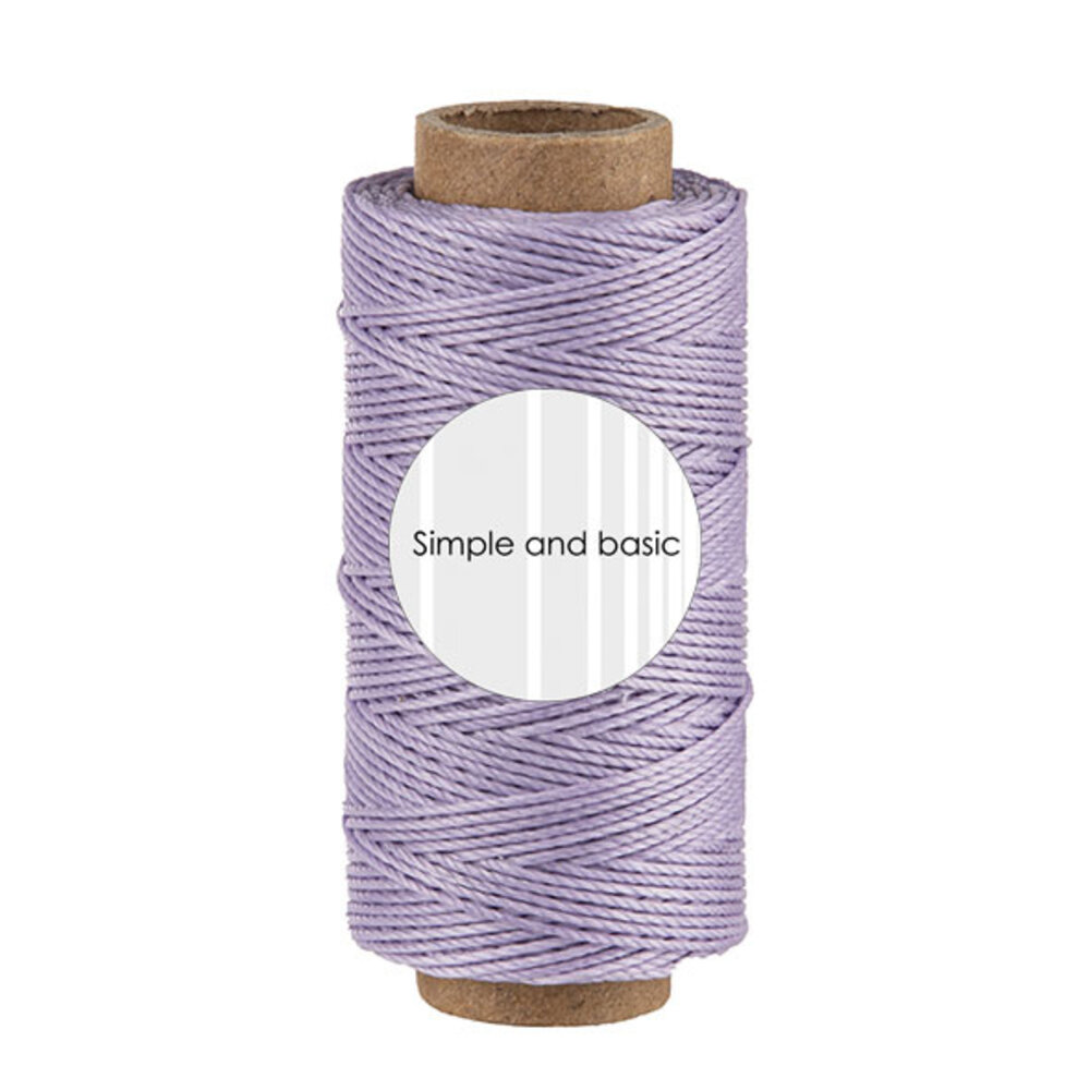 Simple and Basic Light Lavender Polyester Thread 50m (SBA717)