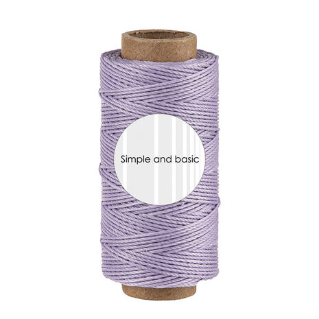 Simple and Basic Light Lavender Polyester Thread 50m (SBA717)