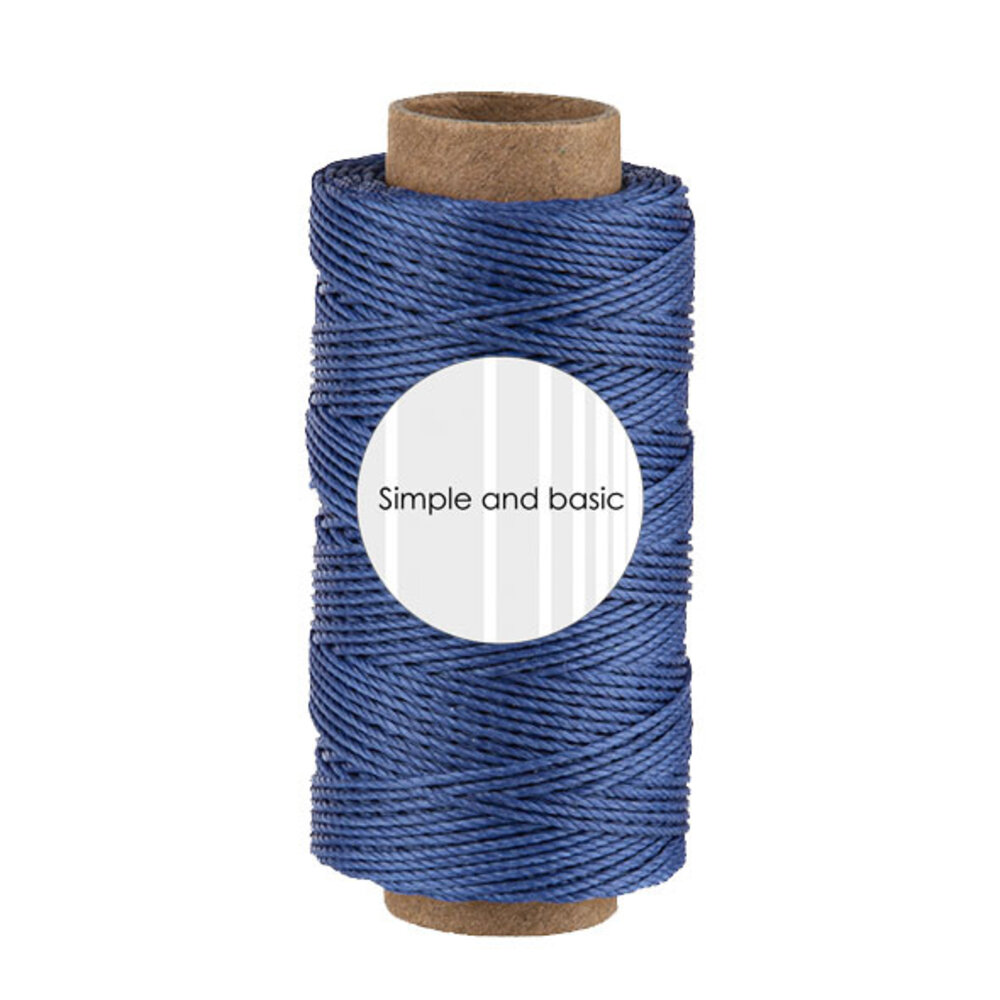 Simple and Basic Cornflower Blue Polyester Thread 50m (SBA718)