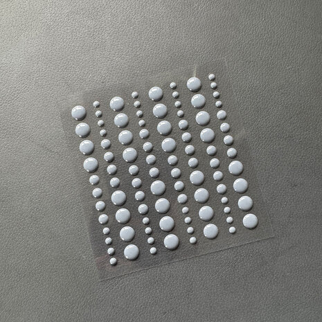 Simple and Basic Adhesive Enamel Dots Charcoal (96pcs) (SBA043) Simple and Basic Adhesive Enamel Dots Charcoal (96pcs) (SBA043)