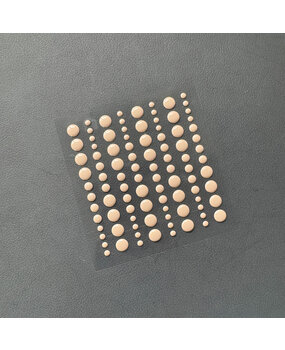 Simple and Basic Adhesive Enamel Dots Nougat (96pcs) (SBA042)