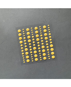 Simple and Basic Adhesive Enamel Dots Olive (96pcs) (SBA040)