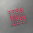 Adhesive Enamel Dots Burgundy (96pcs) (SBA041) Adhesive Enamel Dots Burgundy (96pcs) (SBA041)