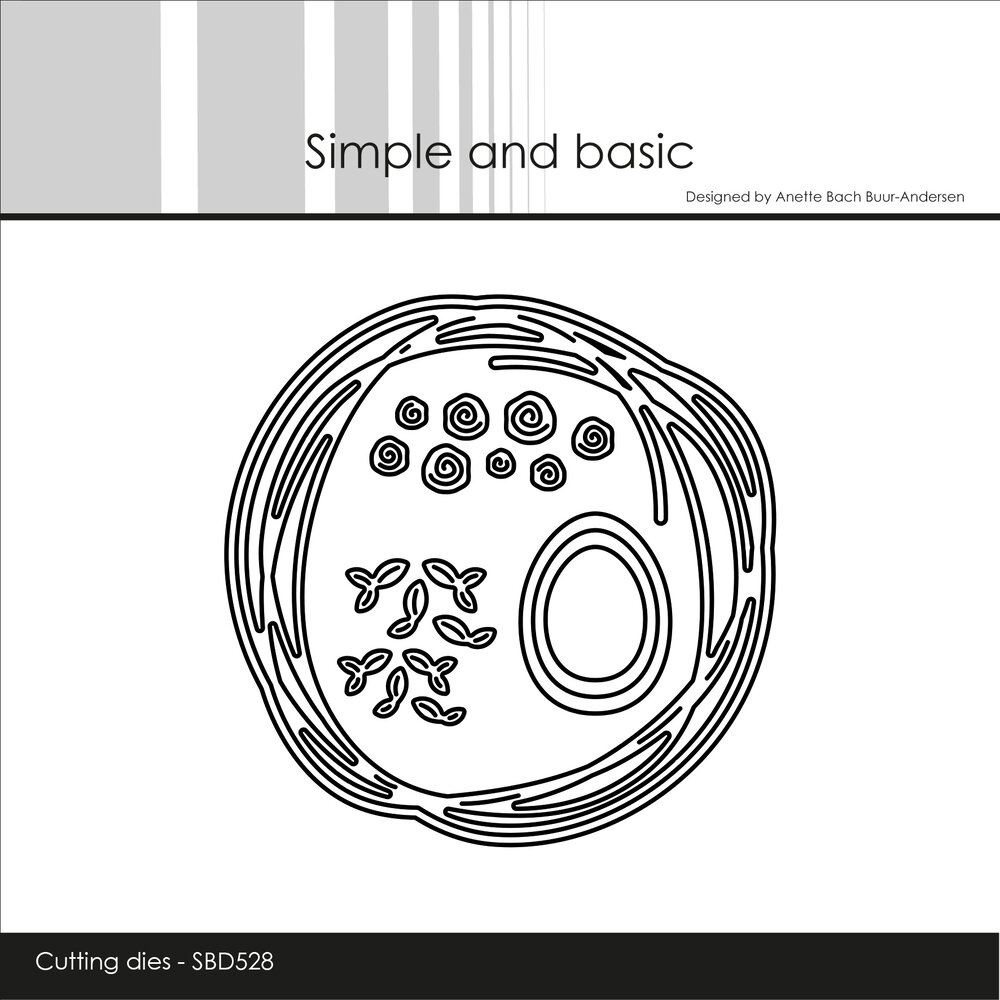 Simple and Basic Scribbles Round Dies (SBD528)
