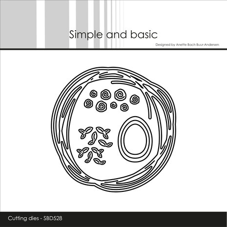 Simple and Basic Scribbles Round Dies (SBD528)