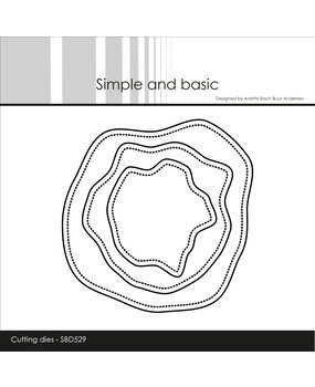 Simple and Basic Simple Colour Splashes Dies (SBD529)