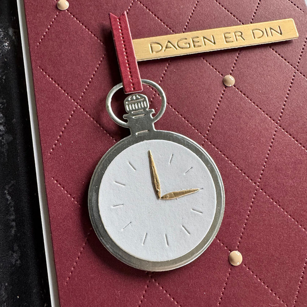 Simple and Basic Wristwatches and Pocketwatch Dies (SBD526)