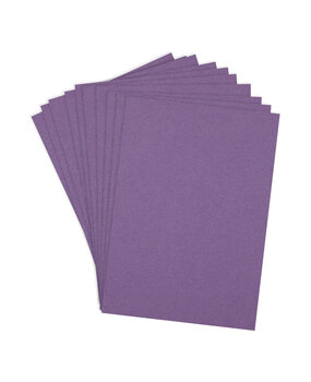 Spellbinders Lilac A4 ColorWheel Cardstock (10 Sheets) (CS-A4-137)