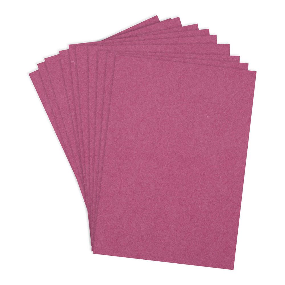 Spellbinders Mulberry A4 ColorWheel Cardstock (10 Sheets) (CS-A4-139)