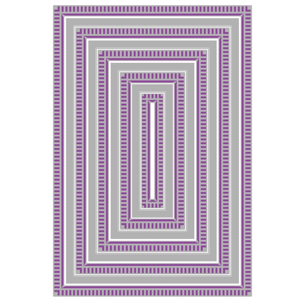 Sizzix Framelits Die by Stacey Park Fanciful Reversed, Renee Deco Rectangles (9pcs) (666846) Sizzix Framelits Die by Stacey Park Fanciful Reversed, Renee Deco Rectangles (9pcs) (666846)