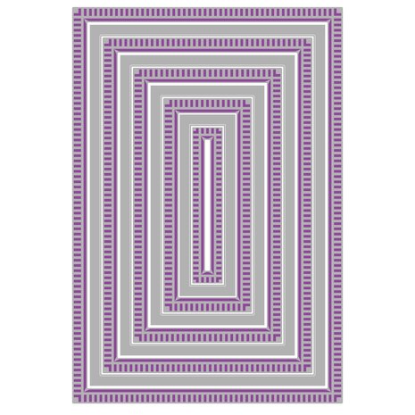 Sizzix Framelits Die by Stacey Park Fanciful Reversed, Renee Deco Rectangles (9pcs) (666846) Sizzix Framelits Die by Stacey Park Fanciful Reversed, Renee Deco Rectangles (9pcs) (666846)