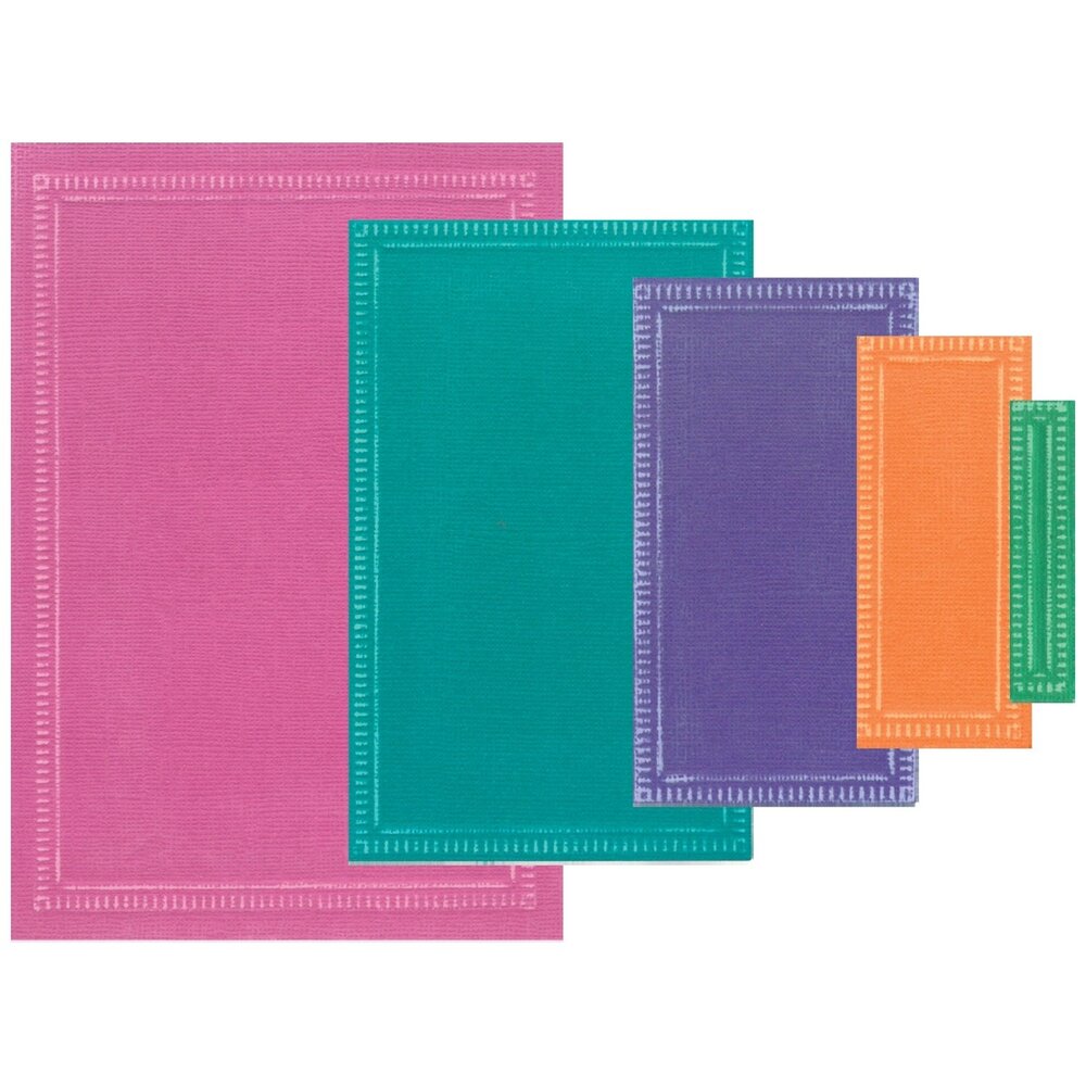 Sizzix Framelits Die by Stacey Park Fanciful Reversed, Renee Deco Rectangles (9pcs) (666846) Sizzix Framelits Die by Stacey Park Fanciful Reversed, Renee Deco Rectangles (9pcs) (666846)
