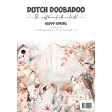 Dutch Doobadoo Collage Paper Set A4 Happy Spring (473.005.075)