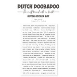 Dutch Doobadoo Dutch Sticker A5 Happy Spring 1 (491.200.035)