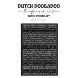 Dutch Doobadoo Dutch Sticker A5 Happy Spring 2 (491.200.036)