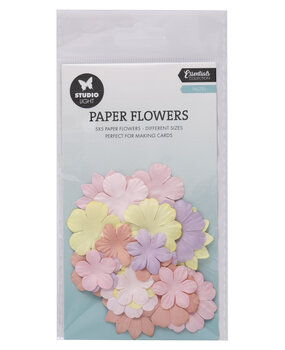 Studio Light Pastel Essentials Paper Flowers (25pcs) (SL-CO-FLOW16) (DISCONTINUED)