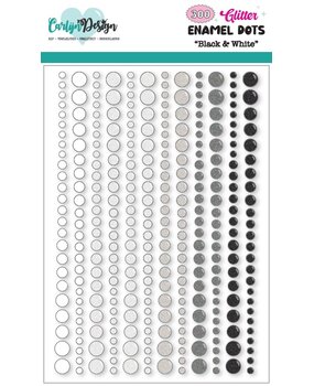 CarlijnDesign Glitter Enamel Dots Basics (CDED-0004) CarlijnDesign Glitter Enamel Dots Basics (CDED-0004)