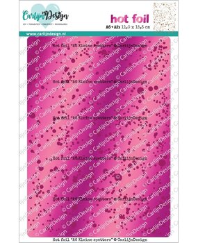 CarlijnDesign Hot Foil A6 Kleine Spetters (CDHF-0068)