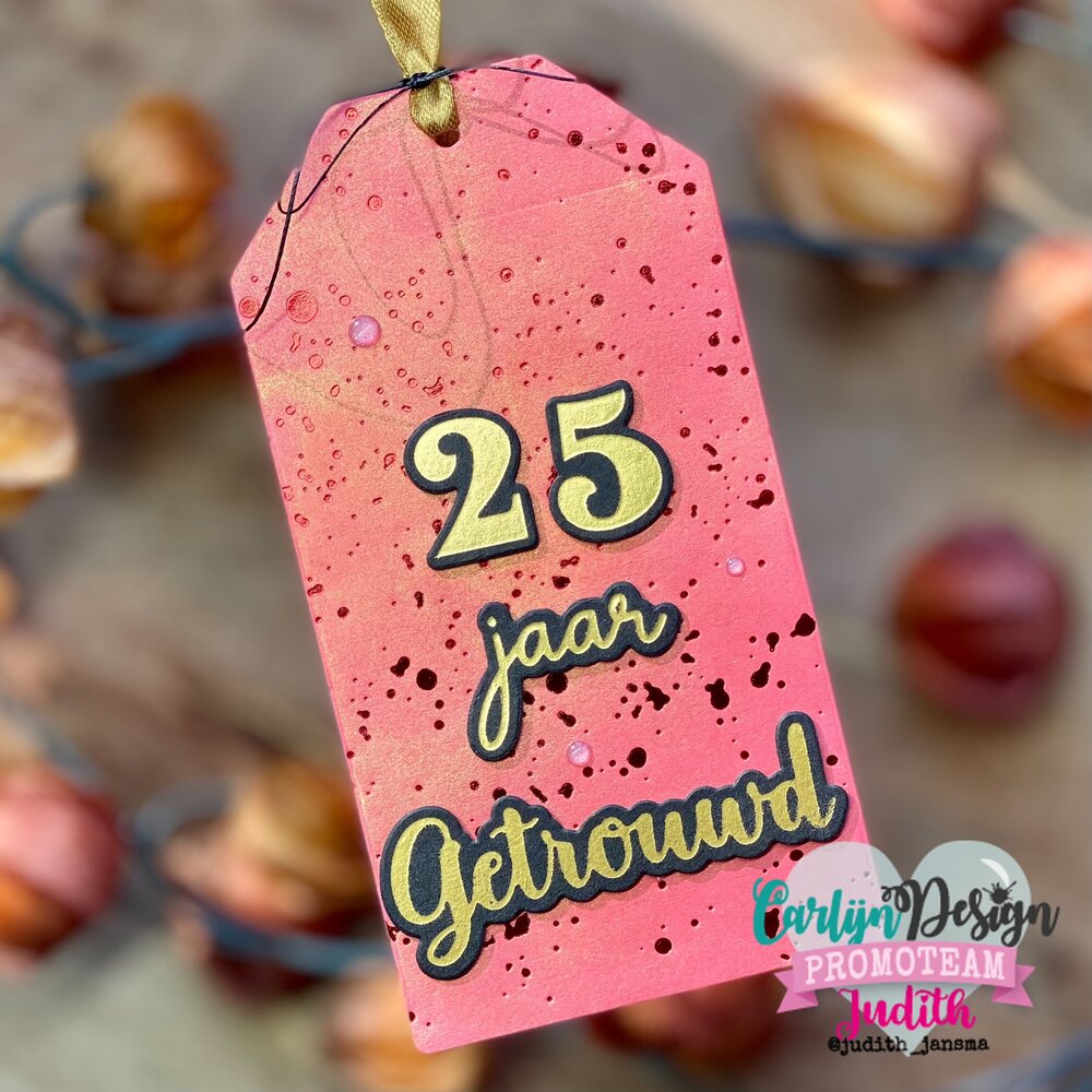 CarlijnDesign Hot Foil Verliefd Verloofd Getrouwd (CDHF-0070) CarlijnDesign Hot Foil Verliefd Verloofd Getrouwd (CDHF-0070)